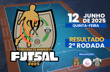 CAMPEONATO MUNICIPAL DE FUTSAL - ANO 2025