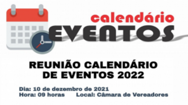 CALENDÁRIO DE EVENTOS 2022