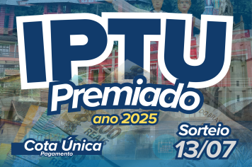 SORTEIO IPTU PREMIADO - ANO 2025