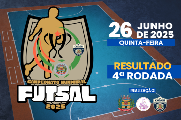 CAMPEONATO MUNICIPAL DE FUTSAL - ANO 2025