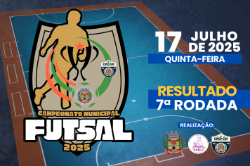 CAMPEONATO MUNICIPAL DE FUTSAL - ANO 2025
