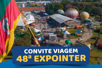 CONVITE PARA A VIAGEM À 48ª EXPOINTER