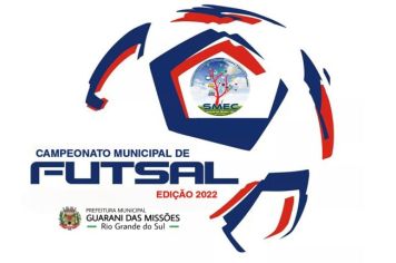 CAMPEONATO MUNICIPAL DE FUTSAL 2022