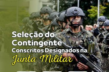 SELEÇÃO JUNTA DE SERVIÇO MILITAR