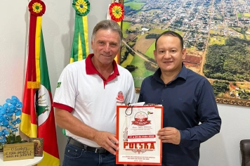 Visita ao Gabinete do Prefeito Municipal em Exercício