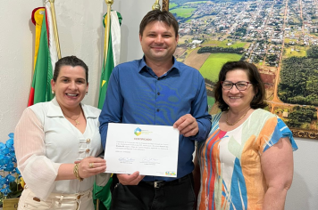 GUARANI RECEBE CERTIFICADO QUE INTEGRA O MAPA DO TURISMO BRASILEIRO