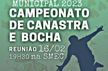 Campeonato Municipal de Bocha e Canastra 2023
