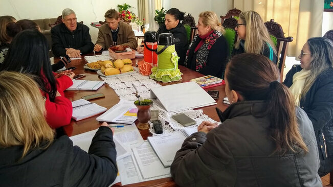 Reunião da Secretaria de Educação, Cultura, Esporte e Turismo com Equipes Diretivas Municipais