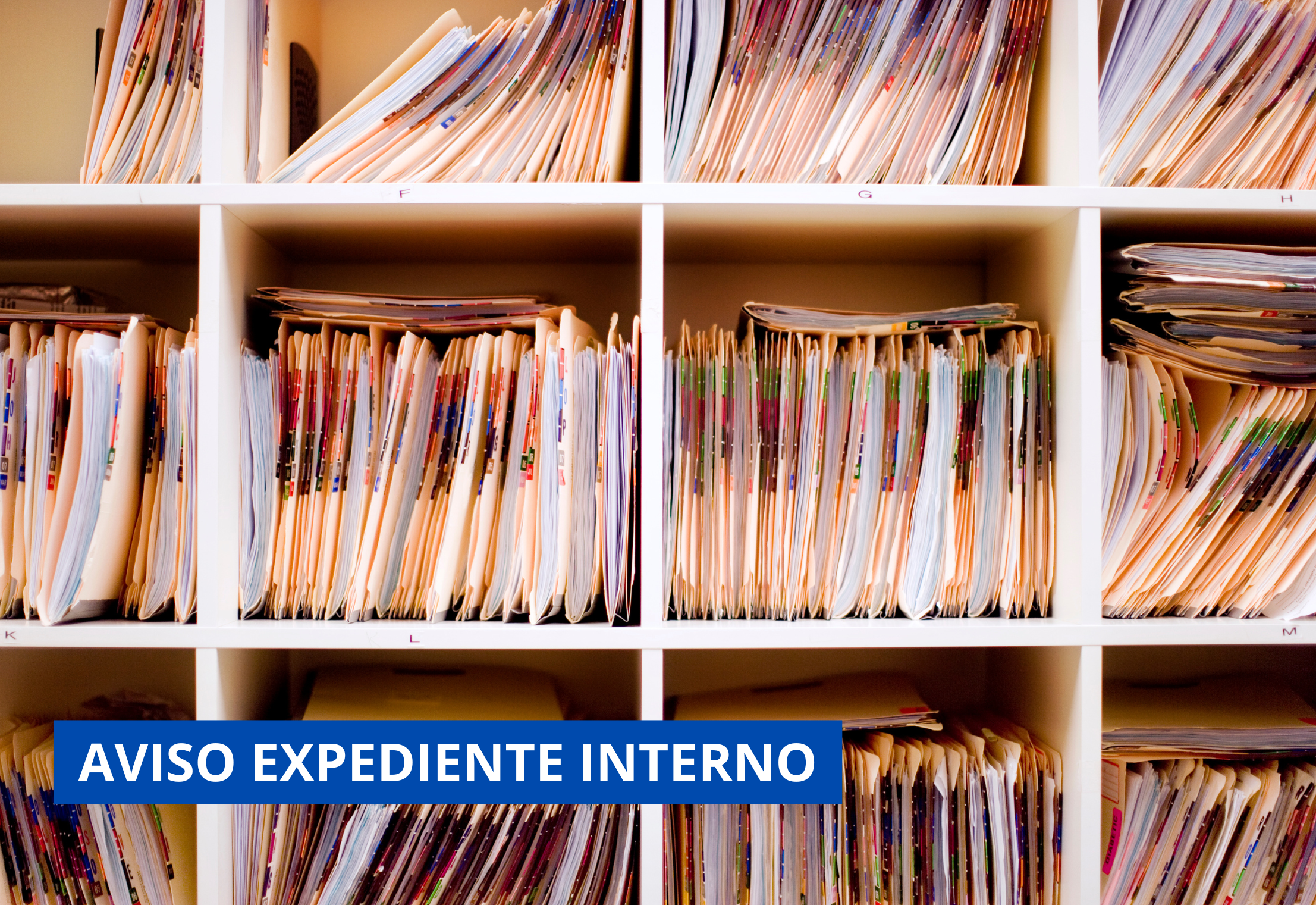 AVISO EXPEDIENTE INTERNO