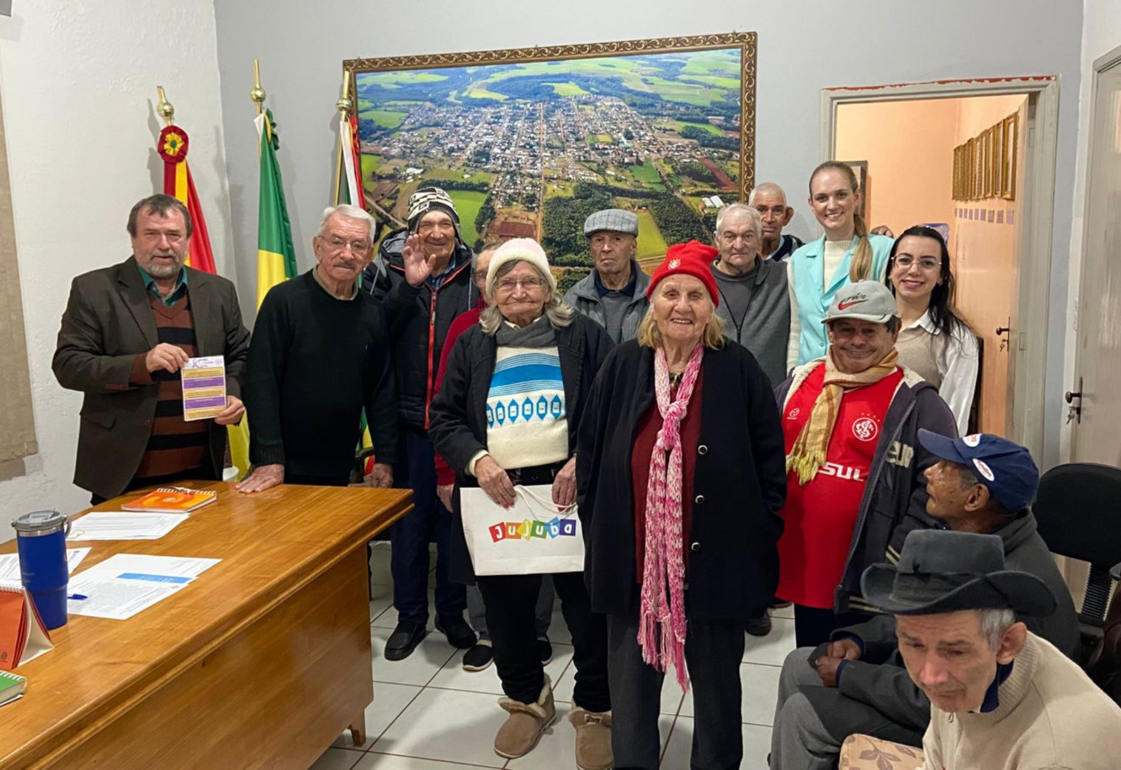 VISITA GABINETE LAR DO IDOSO NOVO LAR