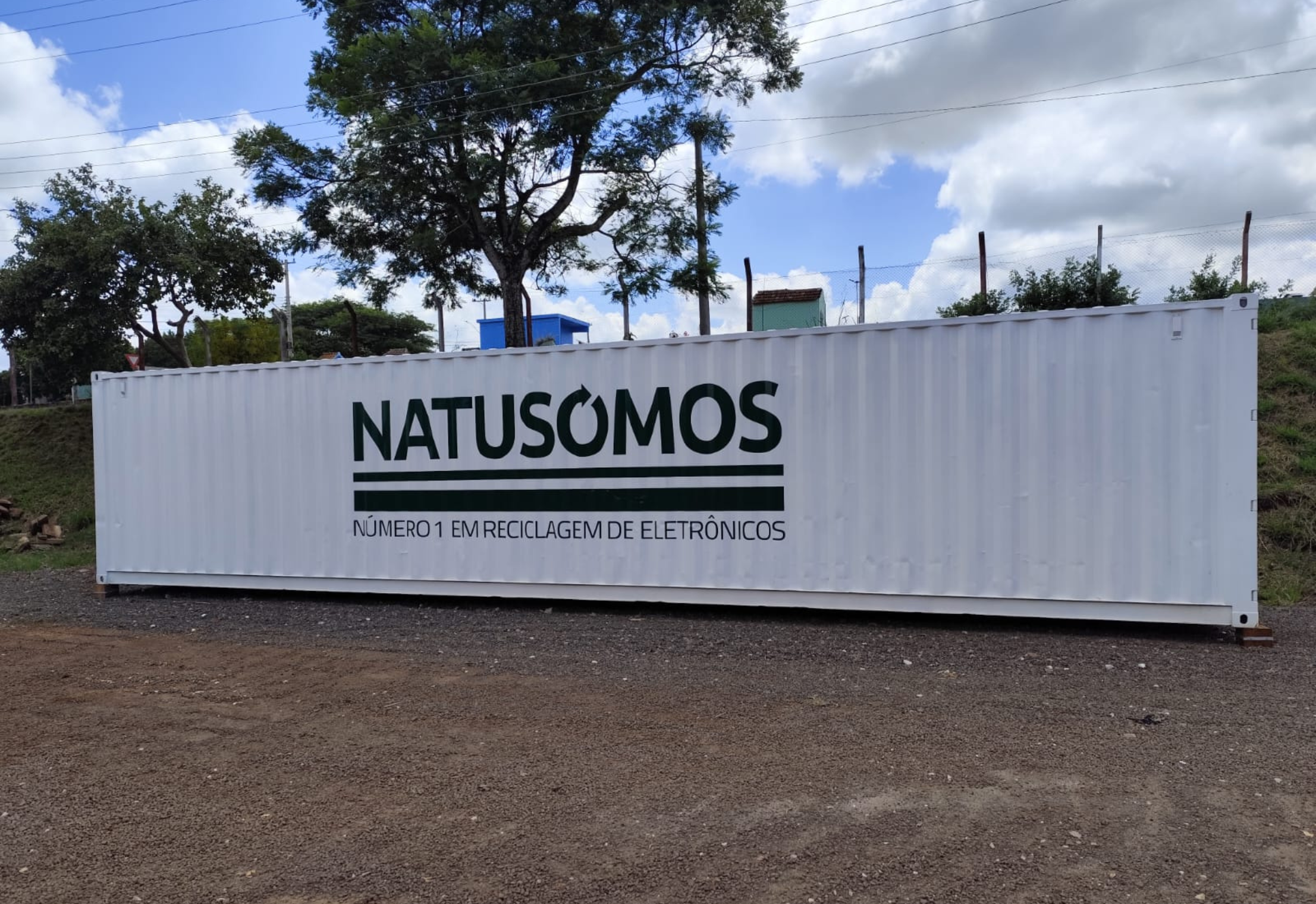 CONTÊINER PARA RECEBIMENTO DO LIXO ELETRÔNICO