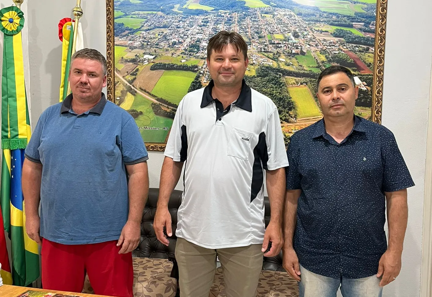 Visita do novo pastor da Igreja Assembleia de Deus Vida Nova