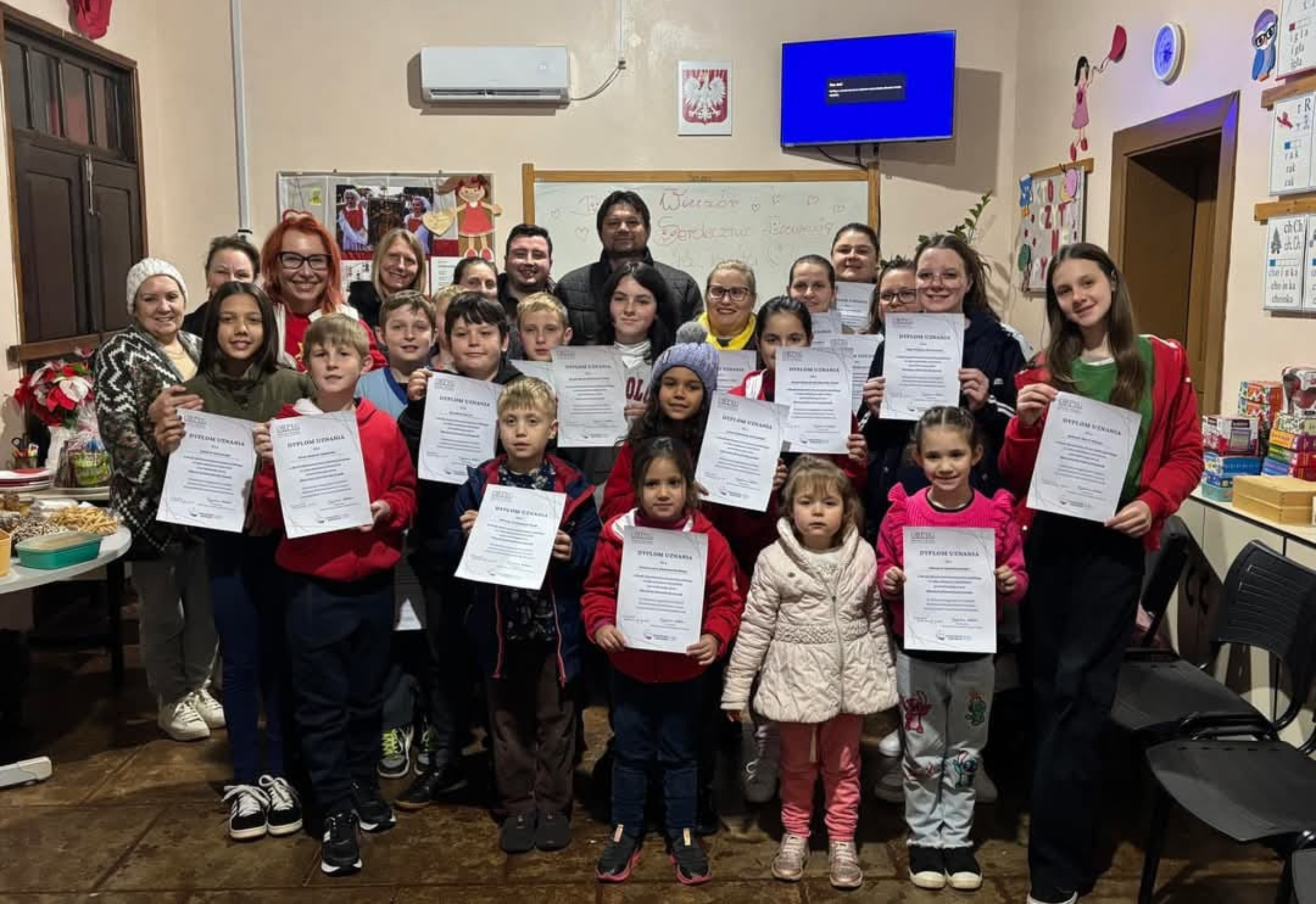 ENTREGA DE CERTIFICADOS DO CURSO POLONÊS