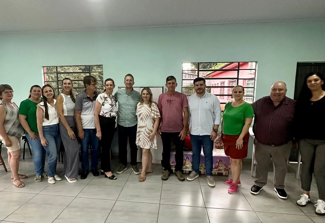 Visita do Secretário do Desenvolvimento Social, Sr. Beto Fantinel