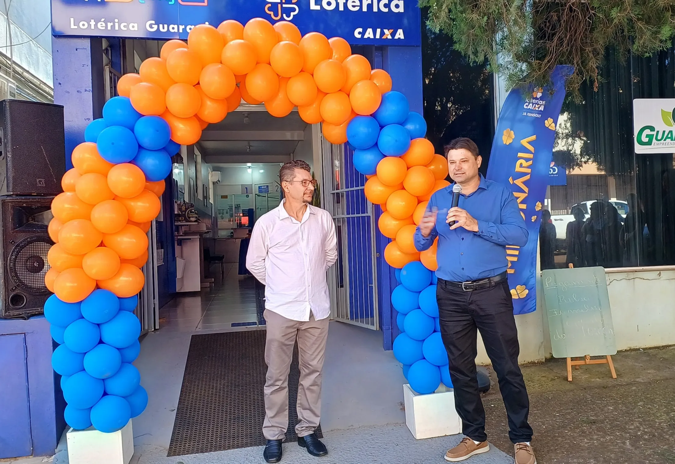 INAUGURAÇÃO LOTÉRICA GUARANI