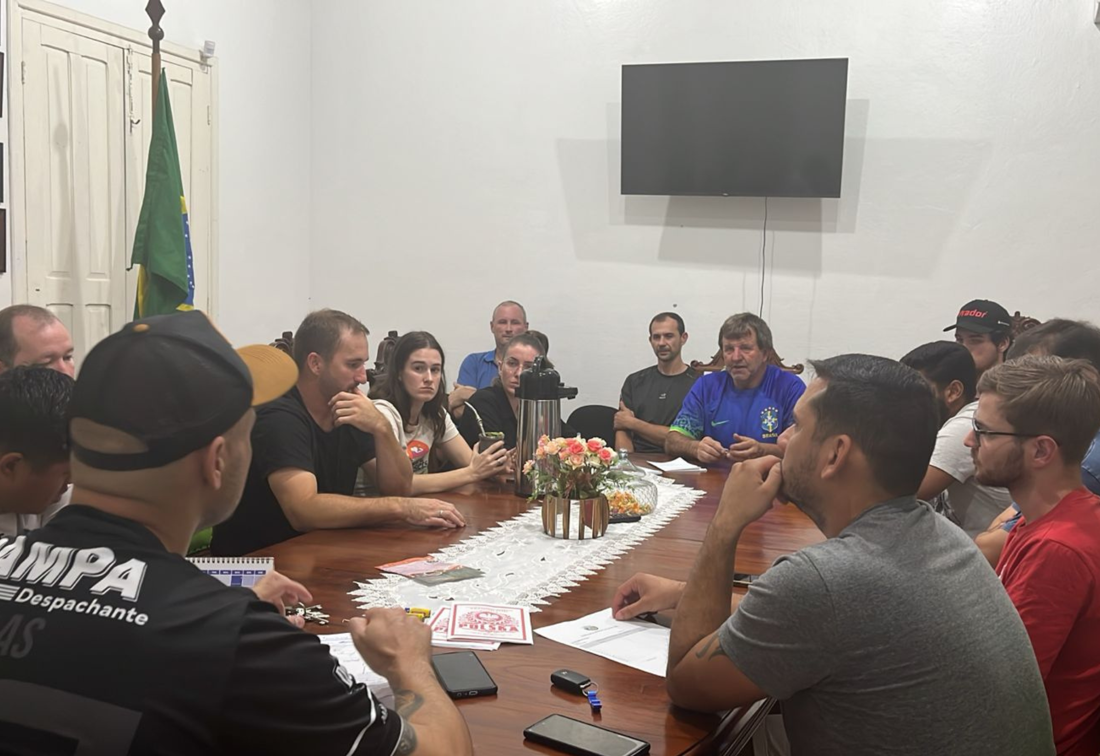 REUNIÃO E ENTREGA DAS FICHA CAMPEONATO MUNICIPAL DE FUTSAL E VÔLEI