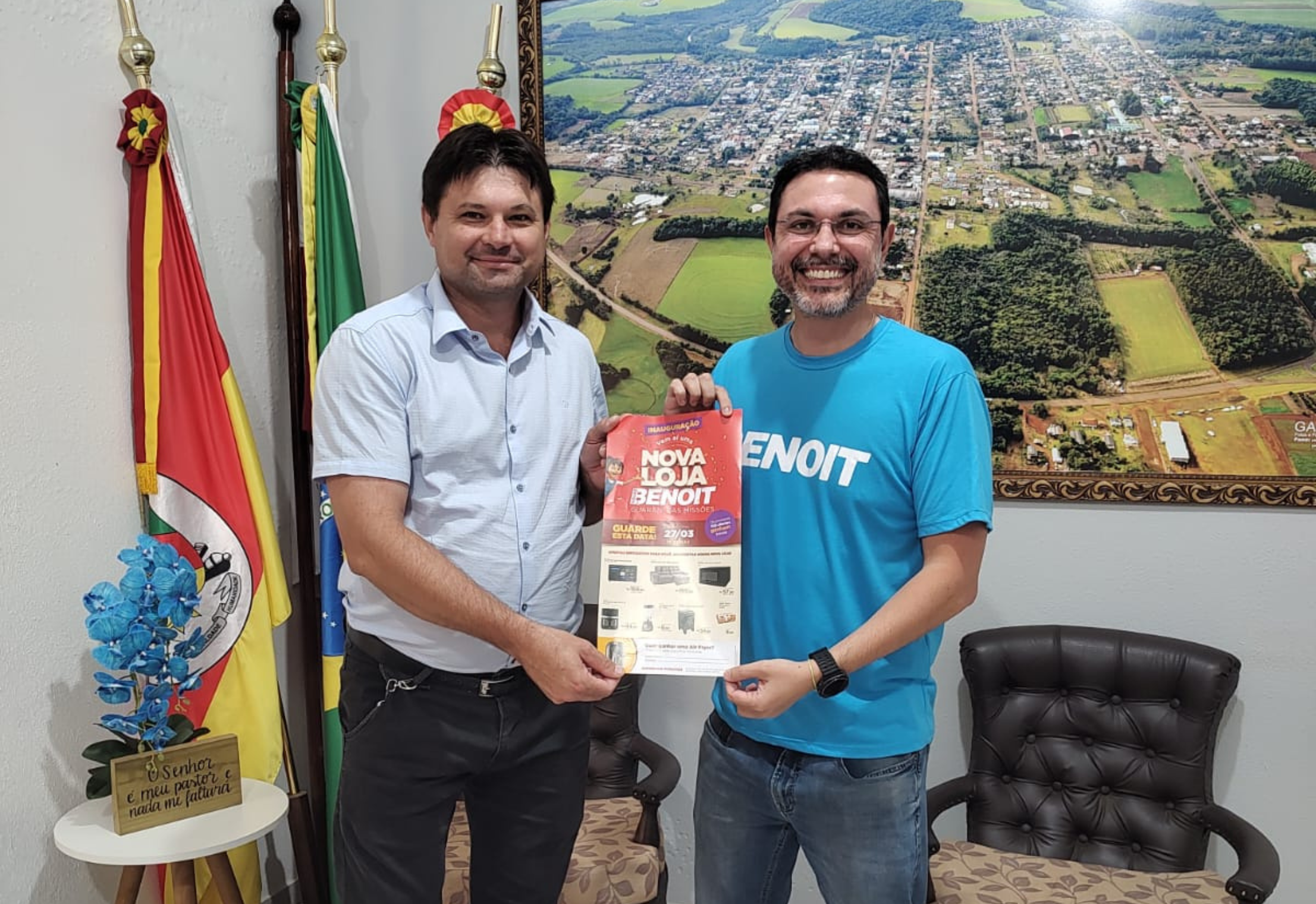 VISITA DA EMPRESA LOJAS BENOIT