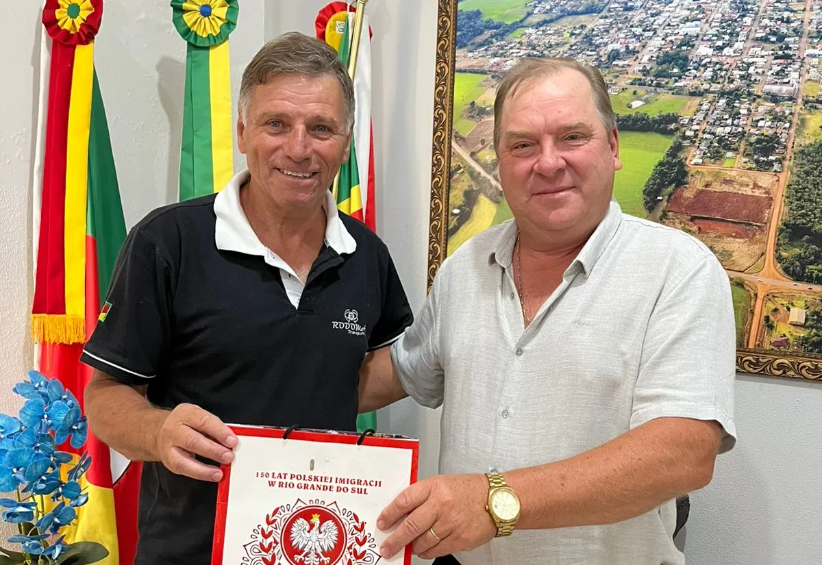 Visita ao Gabinete do Prefeito Municipal em Exercício