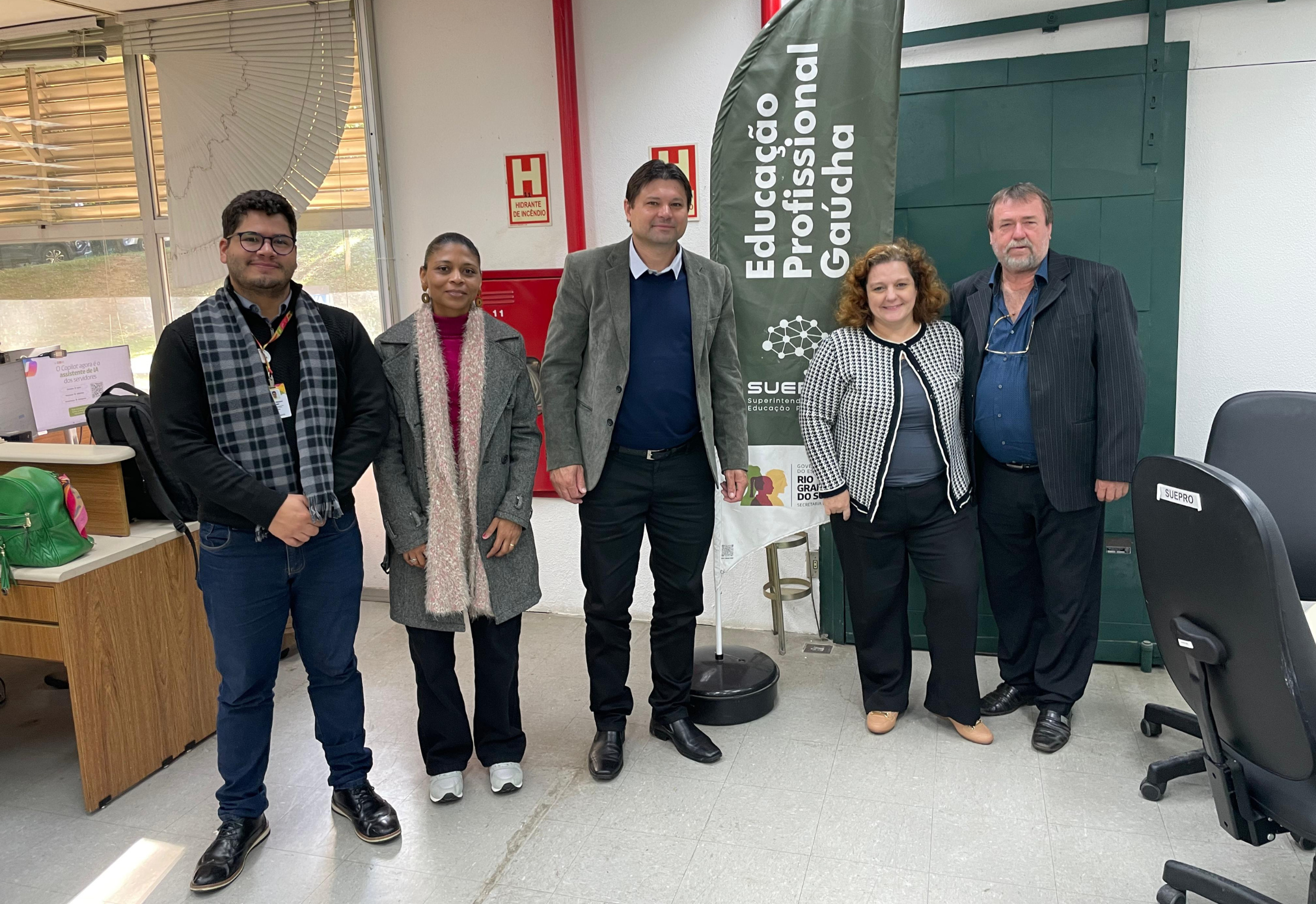 REUNIÃO NA SUPERINTENDÊNCIA DA EDUCAÇÃO PROFISSIONAL
