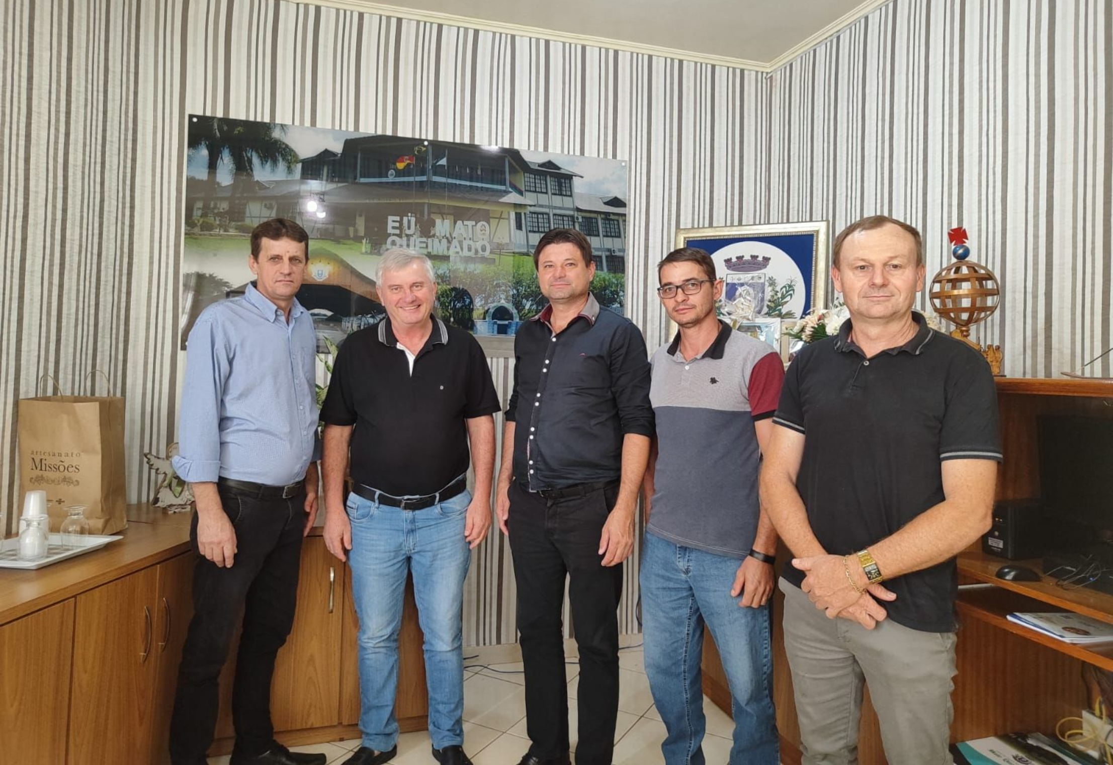 REUNIÃO NO MUNICIPIO DE MATO QUEIMADO