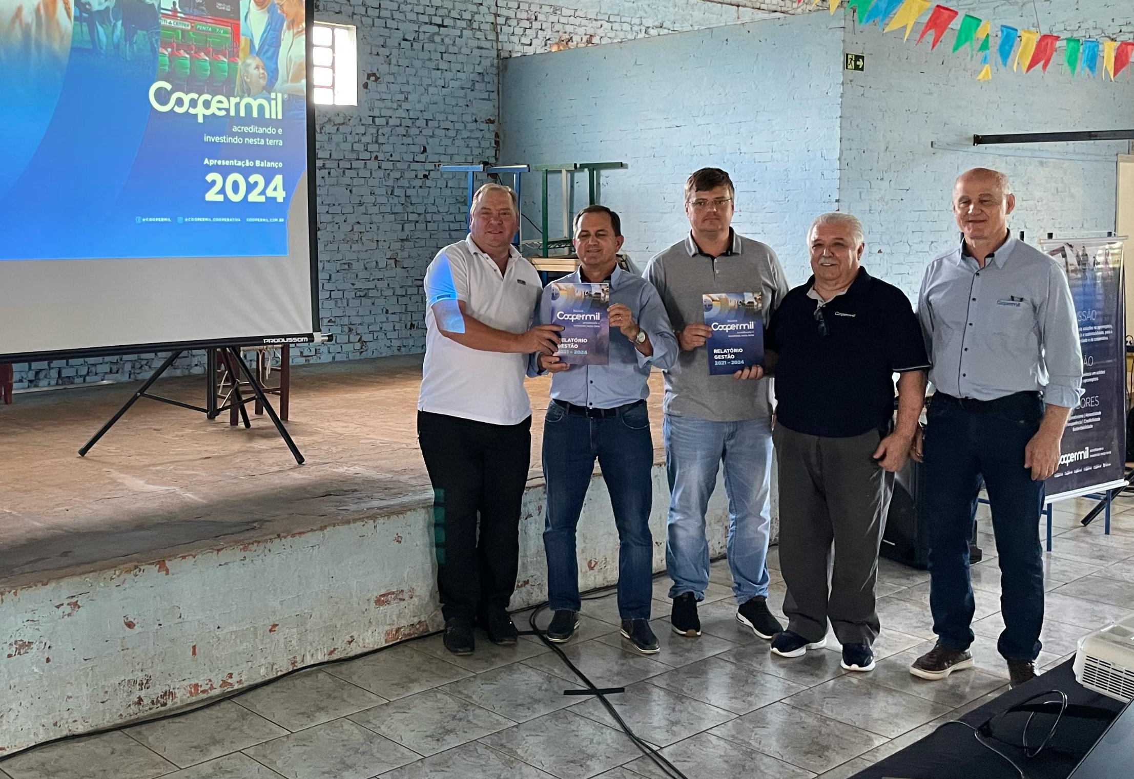 PARTICIPAÇÃO NOS ATOS DA PRÉ-ASSEMBLÉIA RESULTADO DO BALANÇO 2024 DA COOPERMIL