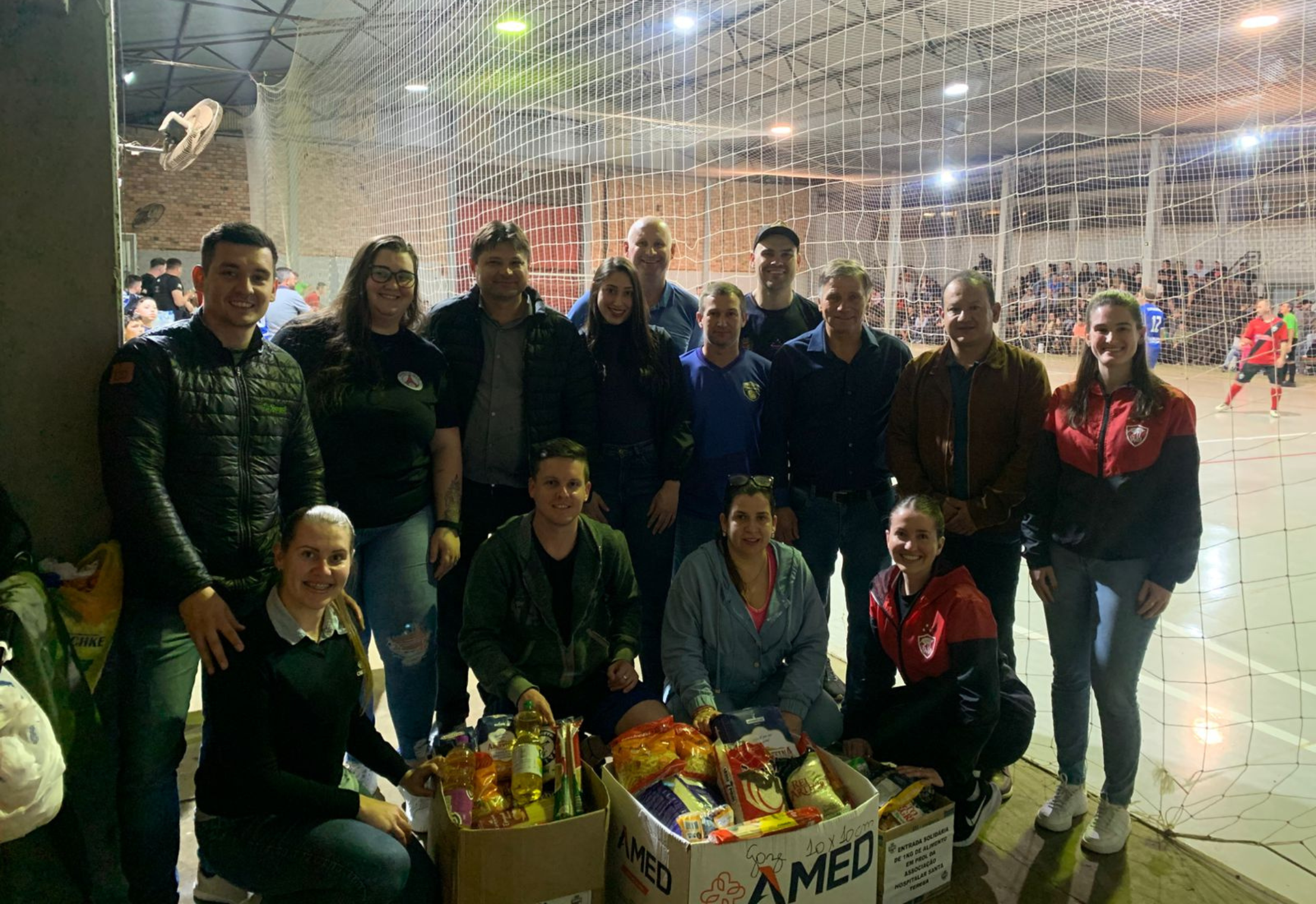 ENTRADA SOLIDÁRIA CAMPEONATO MUNICIPAL DE FUTSAL - ANO 2025