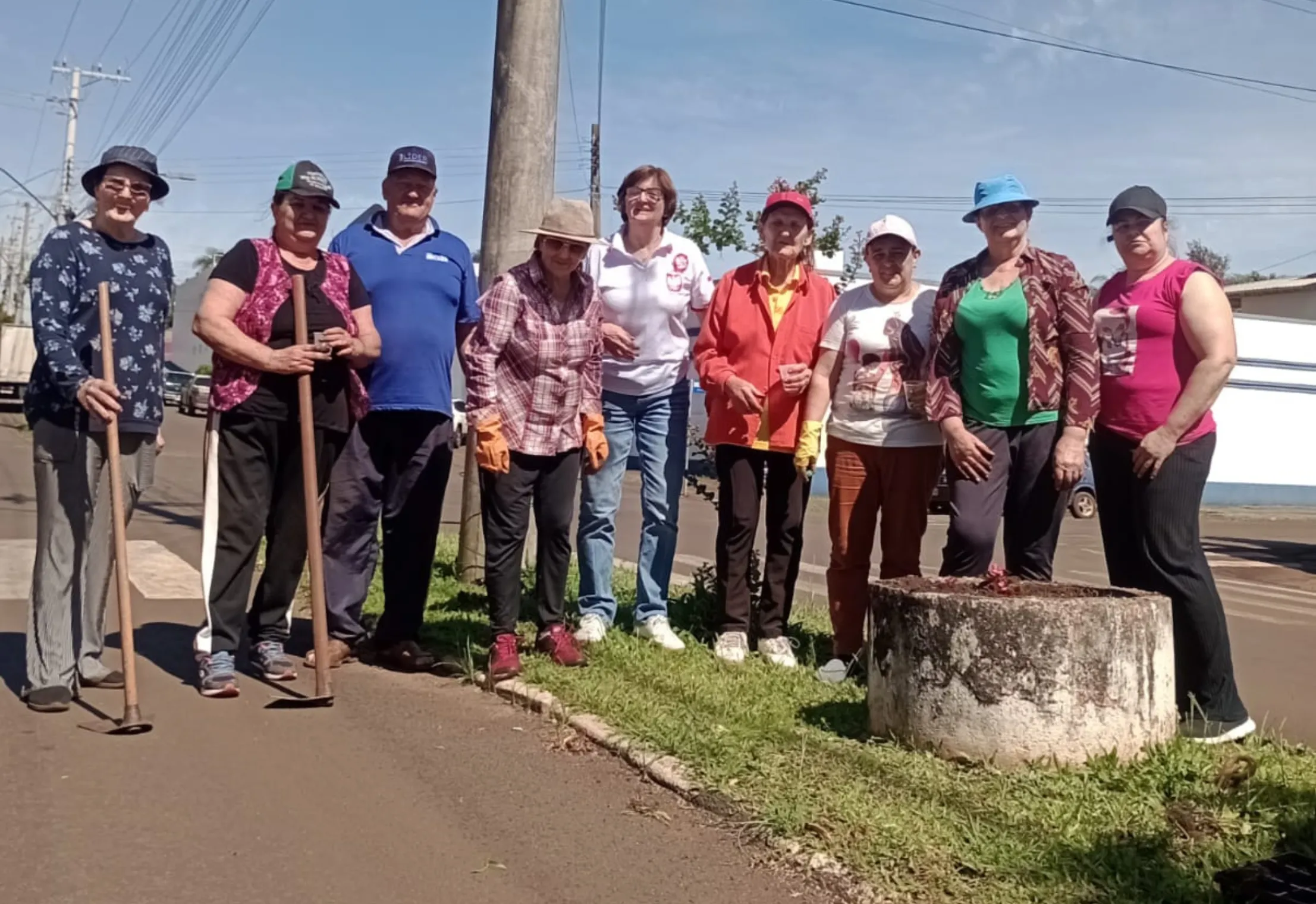 PARCERIA COM O CLUBE DE MÃES RENASCER