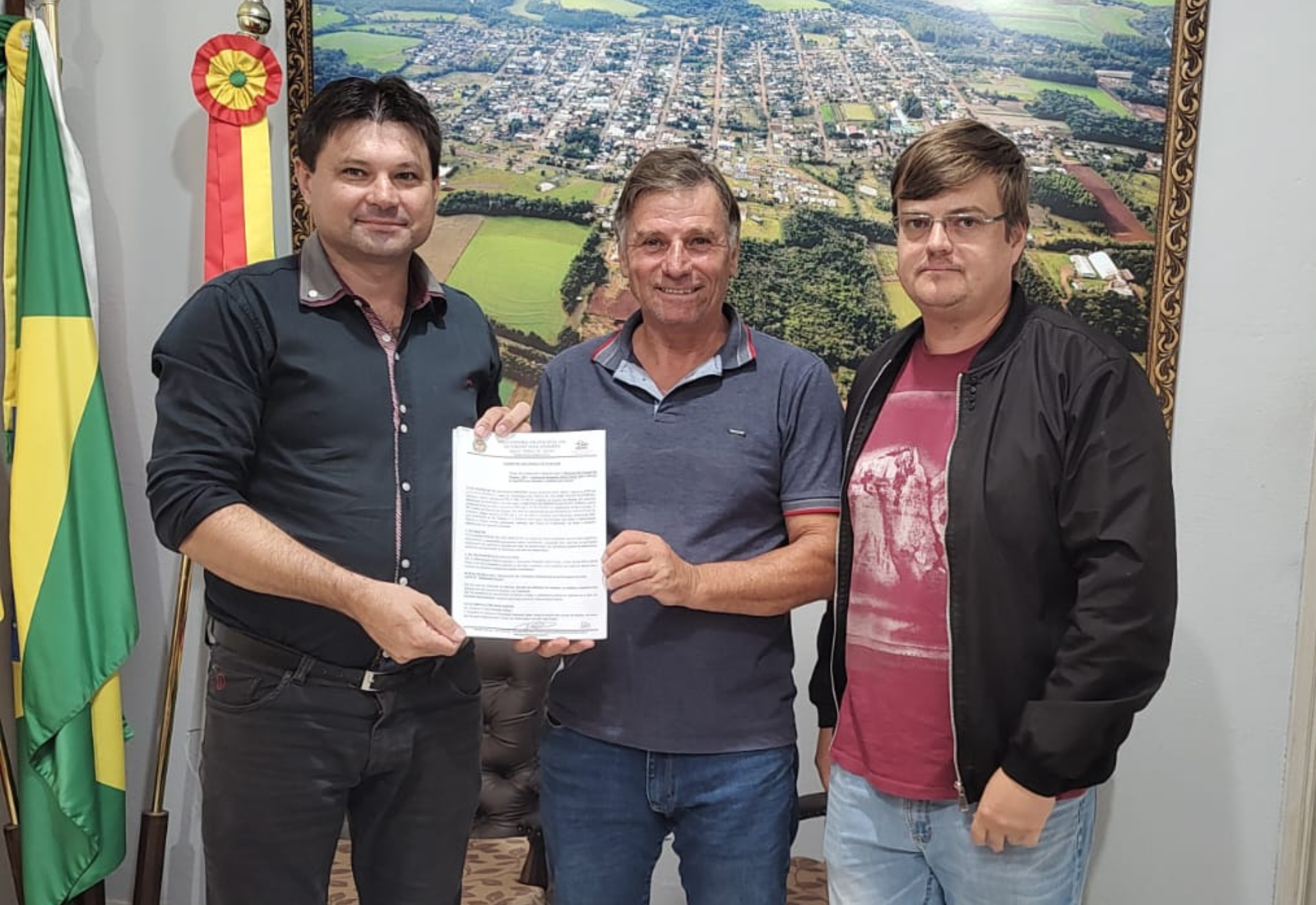 ASSINATURA EMENDA DELIBERADA PARA O HOSPITAL SANTA TERESA
