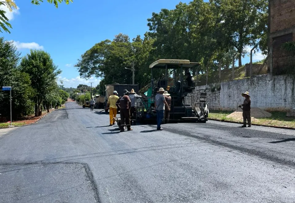 OBRAS EM ANDAMENTO NO MUNICÍPIO