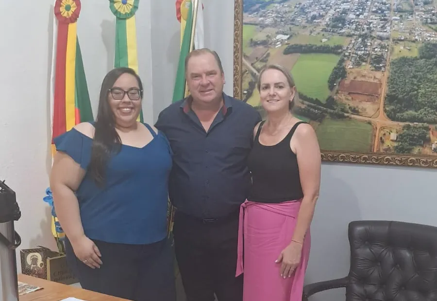 Visita presidente da Câmara de Vereadores
