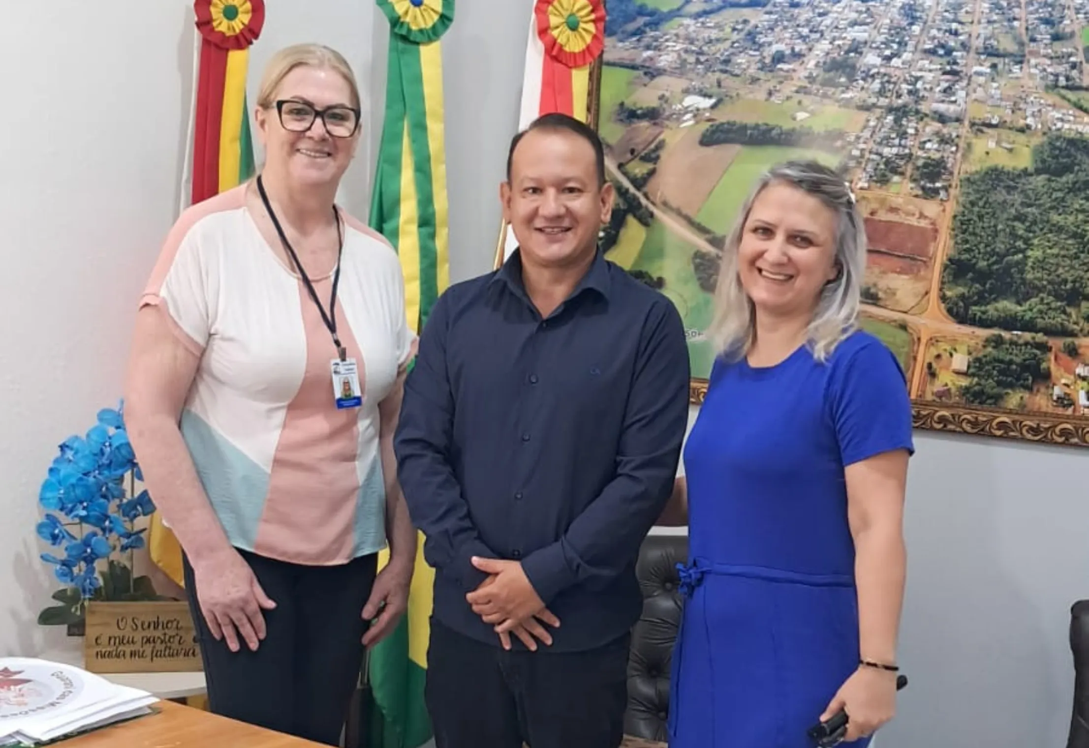 VISITA NO GABINETE DAS CONSELHEIRAS TUTELAR