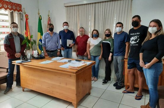 REUNIÃO COM A ASSOCIAÇÃO PRÓ-ESPORTE