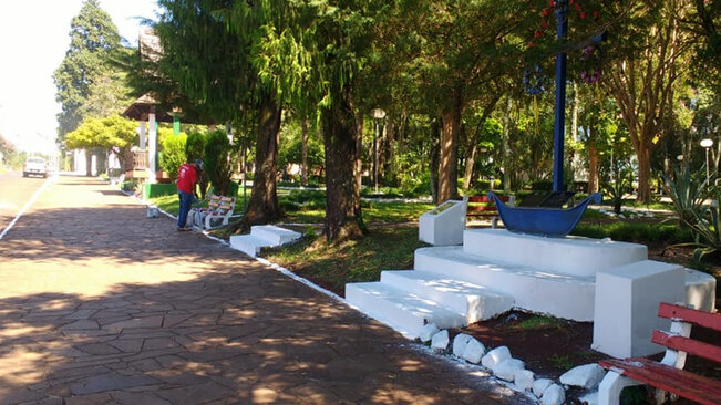 Manutenção da Praça João Paulo II