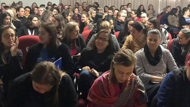 Professores de Educação Infantil de Guarani das Missões participaram do V Seminário Nacional            SESC de Educação Infantil