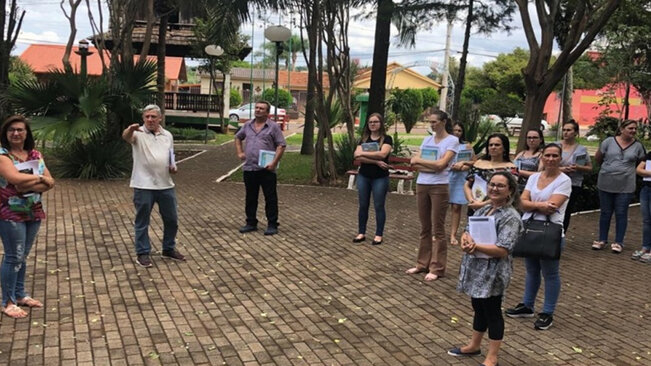 Professores do Município de Guarani das Missões Realizam Expedição Investigatória Proposta Pelo Programa a União Faz a Vida