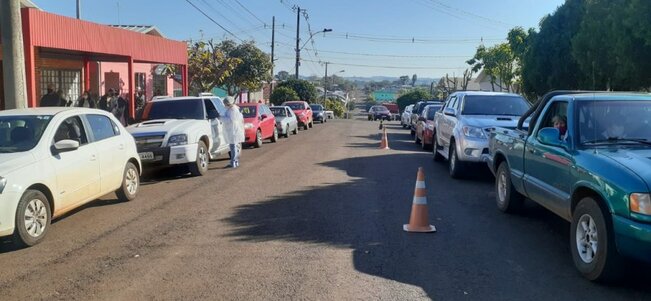 Drive Thru Vacinação contra a COVID